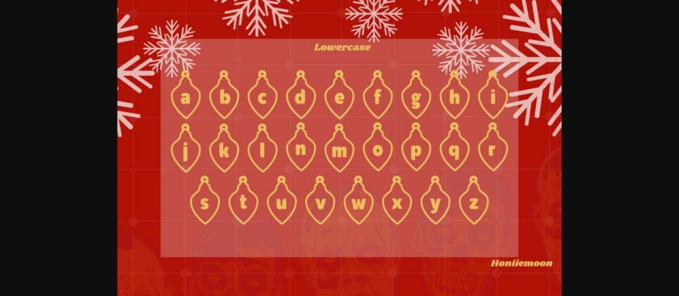 Ornament Font Poster 5