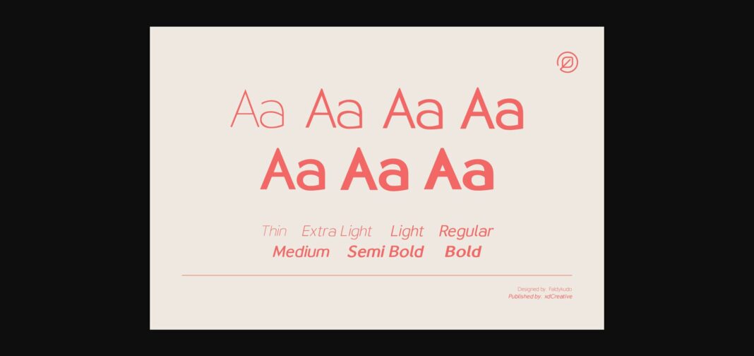 Osande Font Poster 4