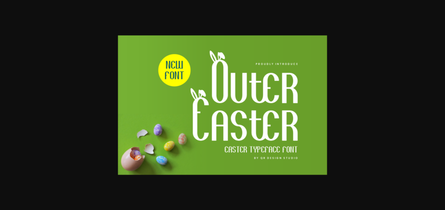 Outer Easter Font Poster 3