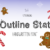 Outline State Font