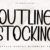 Outline Stocking Font