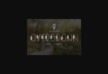 Overgrown Font Poster 1