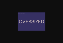 Oversized Font Oversized Font Poster 1