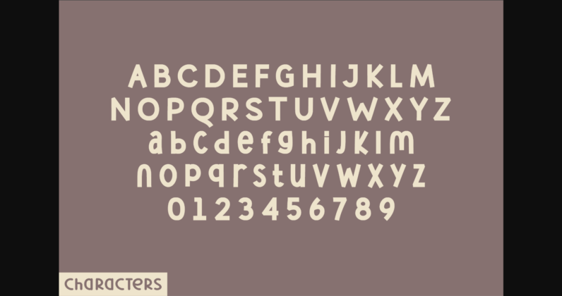 Oysters Font Poster 4