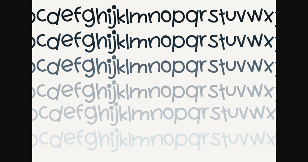 PN Hangman Font Poster 7