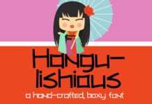 PN Hangulishious Font Poster 1