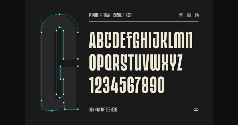 Popfine Font Poster 8