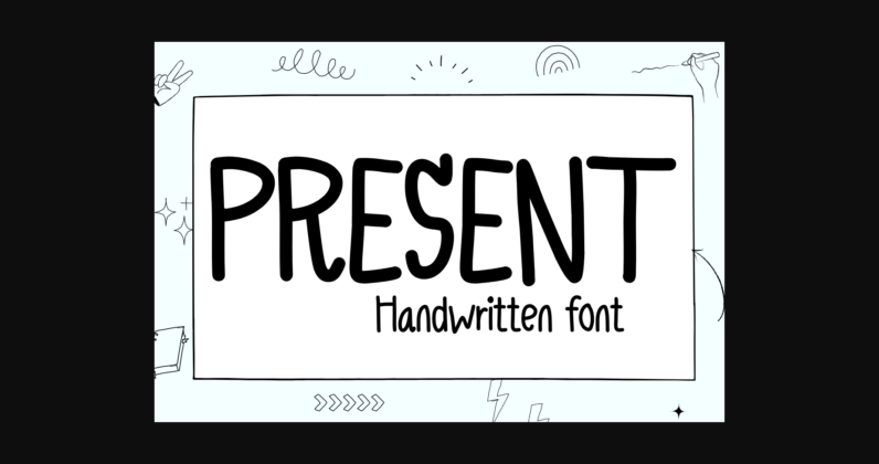 Present Font Poster 3