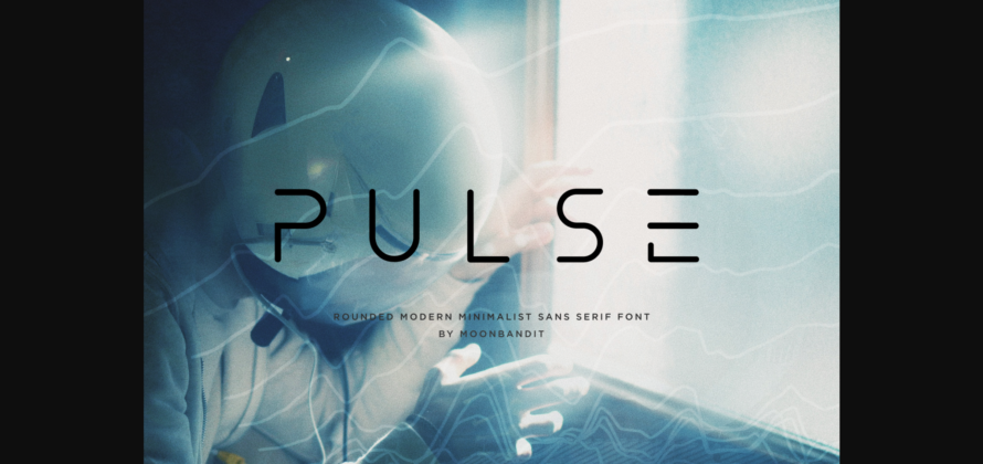 Pulse Font Poster 3