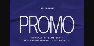 Promo Font Poster 1