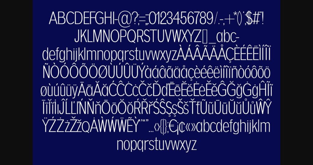 Promo Font Poster 6