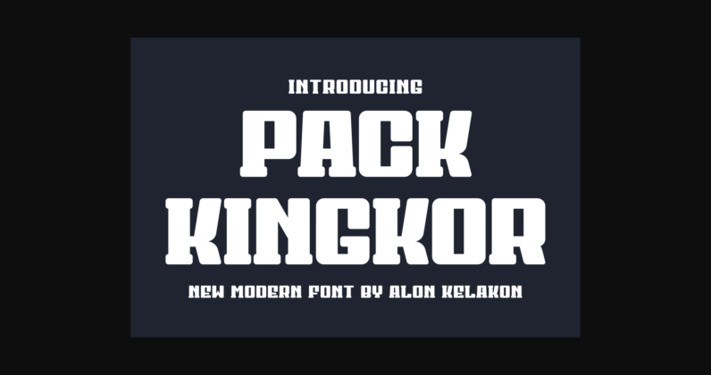 Pack Kingkor Font Poster 3