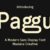 Paggu Font