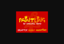 Paintling Font Poster 1