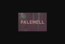 Palemell Font Poster 1