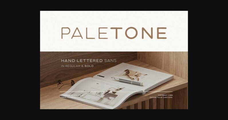 Paletone Font Poster 3