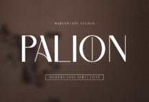 Palion Font Poster 1