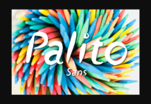Palito Sans Font Palito Sans Font Poster 1