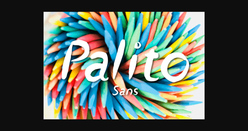 Palito Sans Font Poster 1