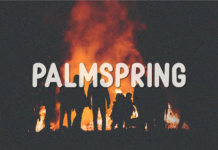 Palmspring Font Poster 1