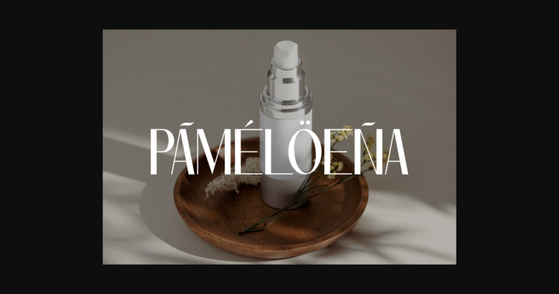 Pameloena Font Poster 5