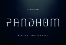 Pandhom Font Poster 1