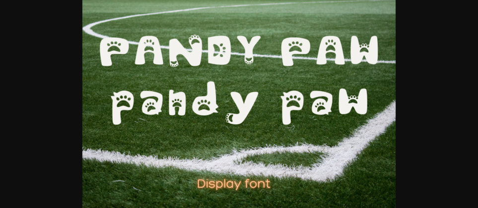 Pandy Paw Font Poster 2