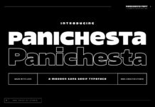 Panichesta Font Poster 1