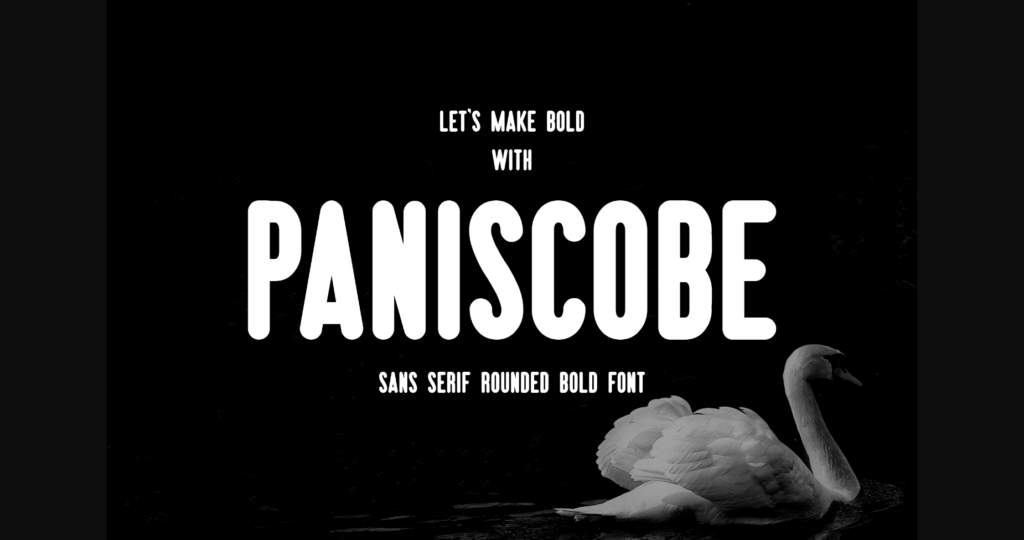 Paniscobe Font Poster 3