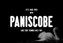 Paniscobe Font Poster 1