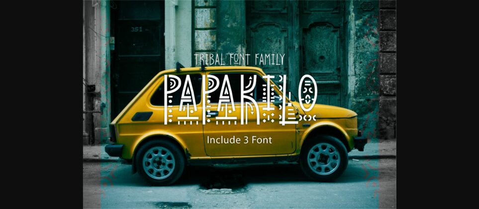 PapaKilo Font Poster 3
