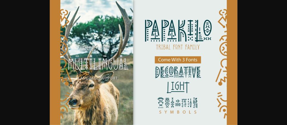 PapaKilo Font Poster 2