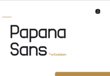 Papana Sans Font Poster 1