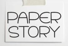 Paper Story Font Poster 1