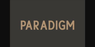 Paradigm Font Poster 1