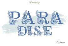 Paradise Font Poster 1