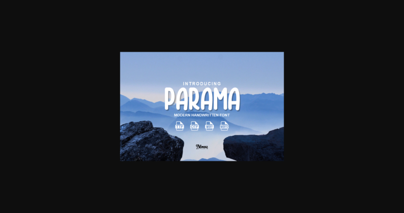 Parama Font Poster 3