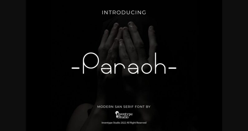 Paraoh Font Poster 3