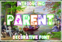 Parent Font Poster 1