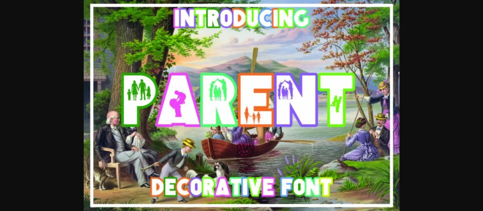 Parent Font Poster 1