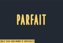 Parfait Font Poster 1