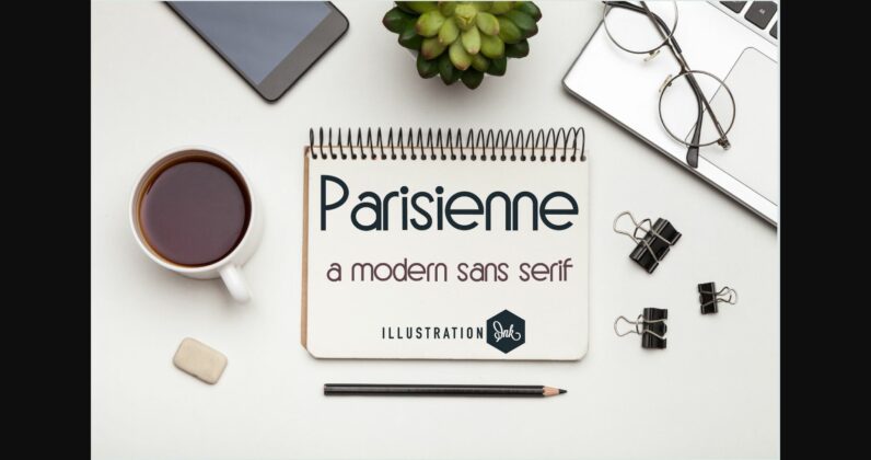 Parisienne Font Poster 3