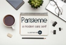 Parisienne Font Poster 1