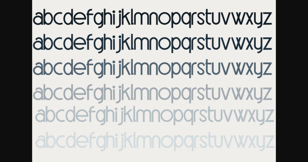 Parisienne Font Poster 7