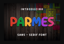 Parmes Font Poster 1