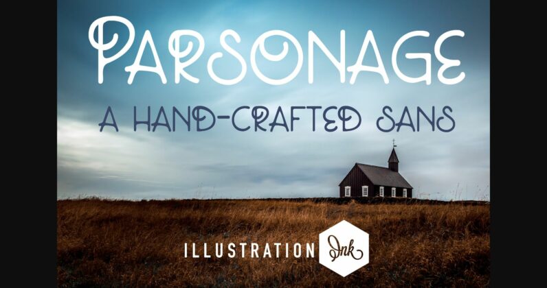 Parsonage Font Poster 3