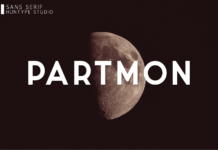 Partmon Font Poster 1