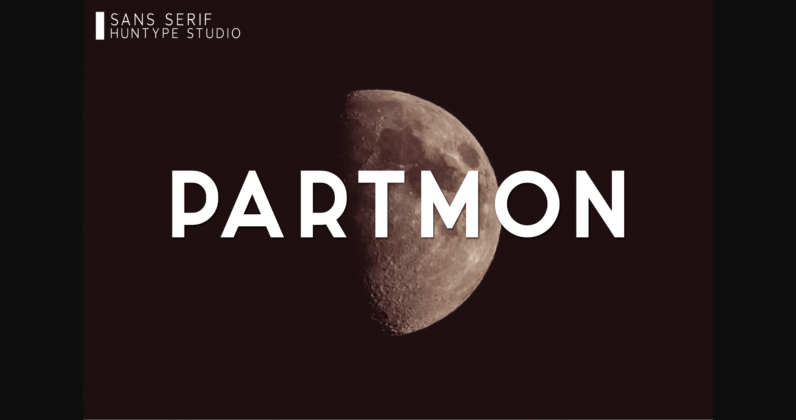 Partmon Font Poster 1