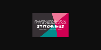 Patchwork Stitchlings Font Poster 1