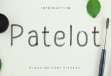 Patelot Font Poster 1